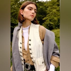 Free People We the Free Starstruck Vest, Sz. L